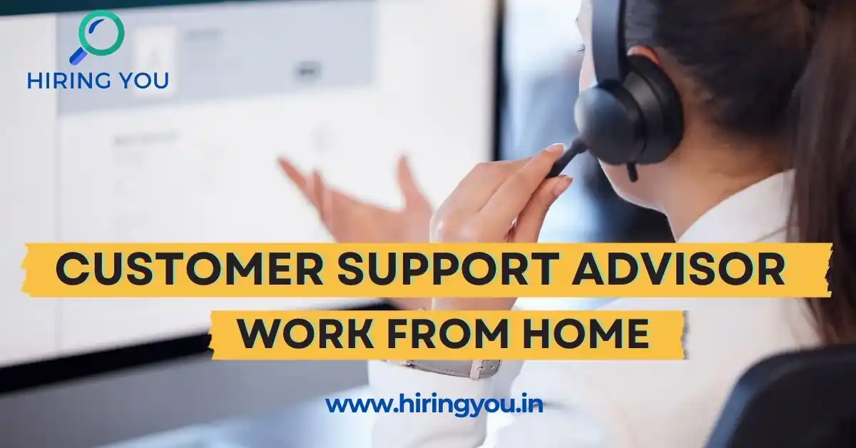 Customer Support Advisor Job