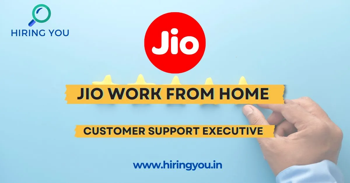 Jio work from home job no interview