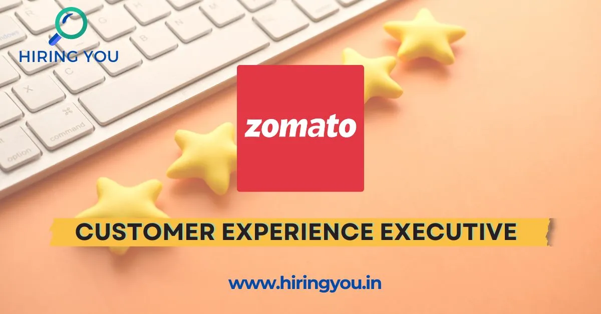 Zomato is Hiring Freshers, Job at Zomato for freshers